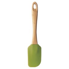 EXCELSA Oriented不沾鍋木柄矽膠刮刀 24cm, 1支, 綠色