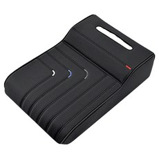 Bebehome 柔感記憶棉車用扶手面紙盒, 尊貴黑, 轎車/SUV