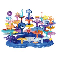 BeiDiOu 貝迪鷗 DIY 海洋珊瑚積木 BEIDIOU-907C, 1組, 混和顏色