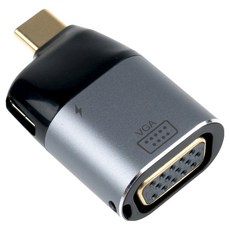 Coms USB 3.1 Type C 轉 VGA 轉換器 轉接頭 C型轉VGA 1080p-60Hz FHD D-SUB RGB, BD084