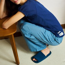 Frankly Sleeping 撞色三釦長褲