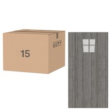 WE CHAMP XPE木紋牆貼 WCB-009 15個, 灰棕色