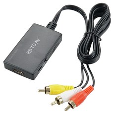 코우볼센 컴포지트 RCA 3선 HDMI to AV 컨버터, 1개
