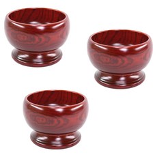 Namwonmoggi 名品南原 工藝師文化財白蠟木食醯碗, 3個