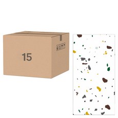 WE CHAMP XPE木紋牆貼 WCB-010 15個, 水磨石白