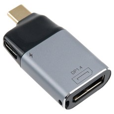 Coms USB 3.1 Type C 轉 DisplayPort 轉換器 轉接頭 C型轉DP 4K-60Hz UHD DisplayPort, 1個, BD126
