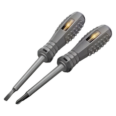 小麥購物 電工測試筆 一字頭 + 十字頭 L572, 1組