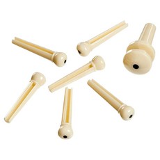 D'Addario 吉他弦栓 IVORY BK DOT PWPS12 390212, 1套, IVORYBKDOT