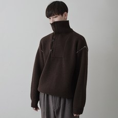 york HIGH NECK RIB 羅紋針織衫