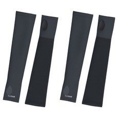 LUDIS 男女通用 戶外防曬涼感袖套 2件組 LUPDUA01, 2個, 灰色