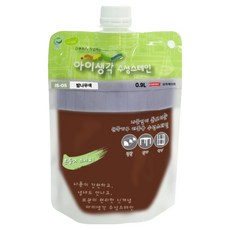 아이생각 수성 스테인 밤나무색 0.9L IS-05, 1개