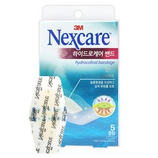3M 넥스케어 하이드로케어밴드, 5개입, 1개