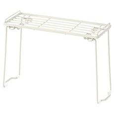 셰프토프 글라스락 접이식 렉, 화이트, 1개