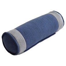 Sarang Yegam 60支薄紗棉彩色圓形枕套 + 內枕套組, 藍色, 1件