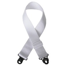 Khohimo 貝斯電吉他吊帶掛鉤式背帶 白色 第2版 5W0462, 1個