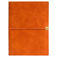 Khohimo 筆記本 商務用 A5 日記本 防水 手帳 5W0455, 橘色, 1個