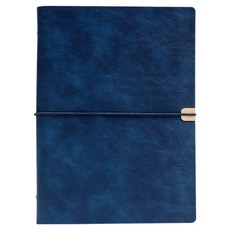 Khohimo 筆記本 商務用 A5 日記本 防水 手帳 5W0455, 海軍藍, 1個