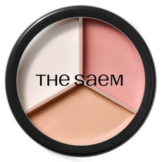 THe SaeM 得鮮 Cover Perfection 完美遮瑕三色遮瑕膏, 1個, 07粉米色