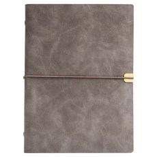 Khohimo 筆記本 商務用 A5 日記本 防水 手帳 5W0455, 灰色, 1個