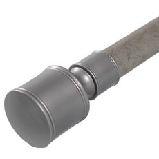 SERYUHOME 時尚窗簾桿, 銀色