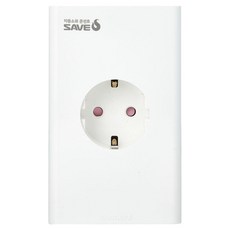 SaveS 壁掛式單孔嵌入式插座, 1個