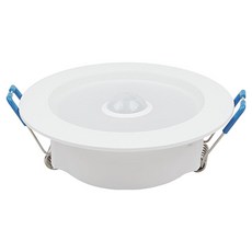 Mellibing DS 嵌入式感應筒燈 LED5W 開孔 無頻閃 95 x 30 x 75 mm, 1個, 白色 + 黃光