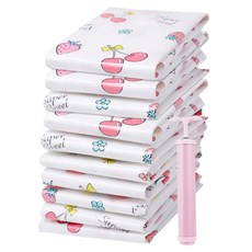 iRoom Miss Cherry萬用真空壓縮收納袋11件組, 1組, 11個