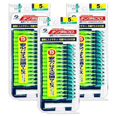 DENTALPRO I型齒間刷 5號 L, 1.5mm, 15支, 3組
