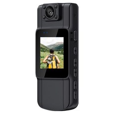 DTAudio 帶螢幕運動攝影機1080P, 黑色, DTA-L11