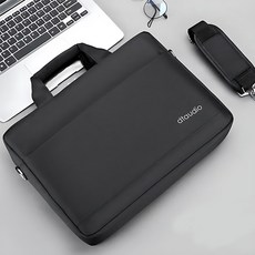 DTAudio 素色電腦包, 黑色, 1個
