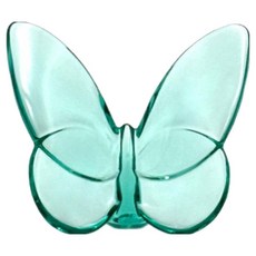 Baccarat Baccarat 水晶幸運蝴蝶擺件, 綠松石
