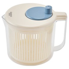 Glasslock 格拉氏洛克 ChefTopf 旋轉蔬菜脫水器 2.5L, 1個, 蘇打藍