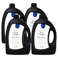 Huzriver低黏度椰子液體洗衣精 正裝, 2.5L, 4個