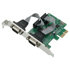 Coms 賣場 PCI Express卡 RS232 2埠 PCIe x1 DB9 序列多埠 SW561, 1個