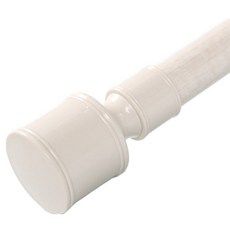 SERYUHOME Modern窗簾桿 25mm, 象牙色