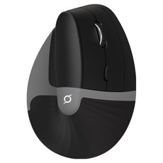 COX 인체공학 버티컬 저소음 블루투스 무선 마우스, Black, CEM20