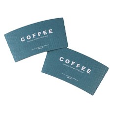 Inp 92Φ 咖啡紙杯套 薄荷, 1個, 100入