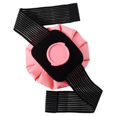 Flowcode 冷敷冰袋 + 綁帶組合 粉紅色 M, 1套