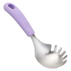 Nubia 304不鏽鋼迷你湯勺, 1個, 紫色