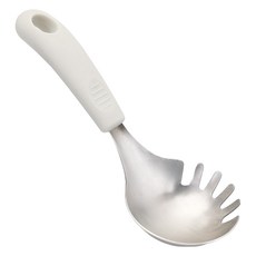 Nubia 304不鏽鋼迷你湯勺, 1個, 象牙白