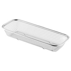 四葉草商社不鏽鋼餐具盒托盤, 方形網格, 1個