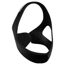 Huollee 防張嘴睡眠帶 網眼型 黑色, 1個