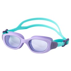 KeepSwimming 青少年寬泳鏡, 1個, Lilac Punch