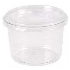 레드캣 요거트 원형 티라미스 보틀 케이크 PET 용기 500ml, 투명, 50개