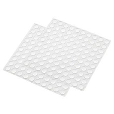 iRoom 多用途矽膠防撞緩衝顆粒 圓柱形 200顆, 透明色, 1個