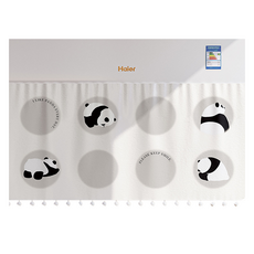 Gold Pang 冷氣擋風板 防直吹掛簾 熊貓, 1個, 單一商品