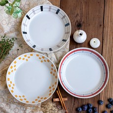 AWASAKA 粟坂 Antico Line 西歐復古主食料理盤3件組, 1組, 3個主食料理盤, 陶瓷