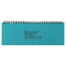 페이퍼리안 브릴리먼트 위클리 스케줄러 만년형, 블루, 1개