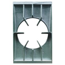 대명코리아 2열버너 주물상판 센터형 300 x 485 x 20 mm, 진녹색, 1개