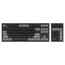 COX 옴니키원솔루션 3MODE 기계식 유무선 텐키리스 키보드 + 숫자패드 키보드 세트, Translucent Black, CFL87+21, 독자규격 스위치